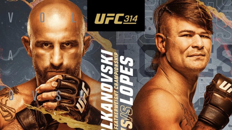 John's Bets on Bruises: UFC 314